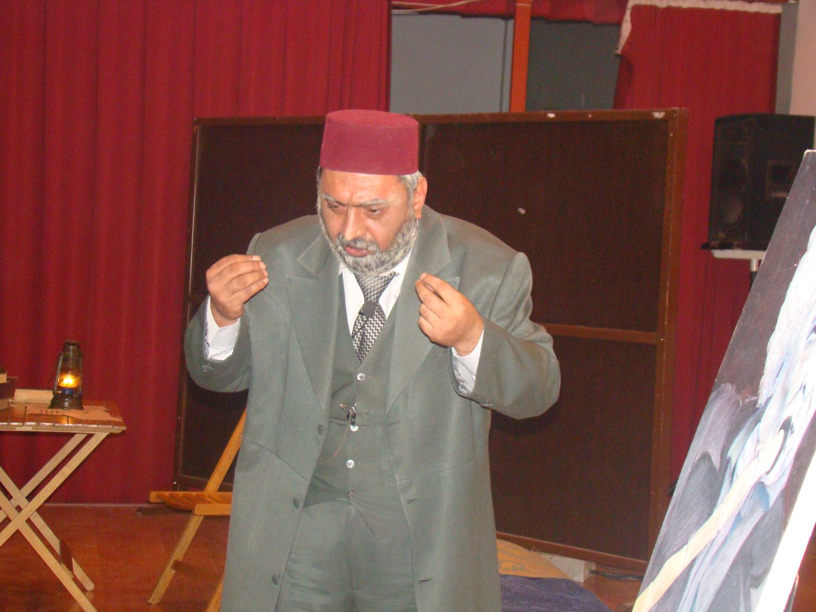 Sahnede dua eden karakter